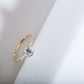 Adelle - Solitaire with Pave Band