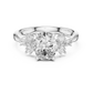 Everly - Oval Certified Lab Diamond with Marquise Accent Stones
