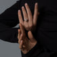 Adelle - Solitaire with Pave Band