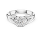 Julie - Split Shank Cathedral Setting