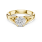 Julie - Split Shank Cathedral Setting