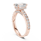 Jody - Solitaire with Hidden Halo and Band Accents