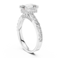 Jody - Solitaire with Hidden Halo and Band Accents