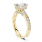 Jody - Solitaire with Hidden Halo and Band Accents