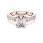 Jody - Solitaire with Hidden Halo and Band Accents