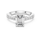Jody - Solitaire with Hidden Halo and Band Accents
