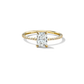 Adelle - Solitaire with Pave Band