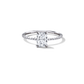 Adelle - Solitaire with Pave Band
