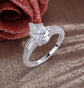 1ct Pear Three-Stone with Band Accents