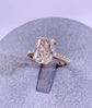3.9tcw Elongated Cushion, Double Claw Prong, Hidden Halo & Accent Stones, Pave Certified Engagement Ring