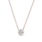 Asscher Diamond Pendant