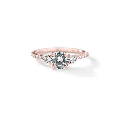 3 Stone Pave Band