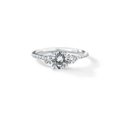 3 Stone Pave Band