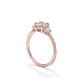 3 Stone Pave Band