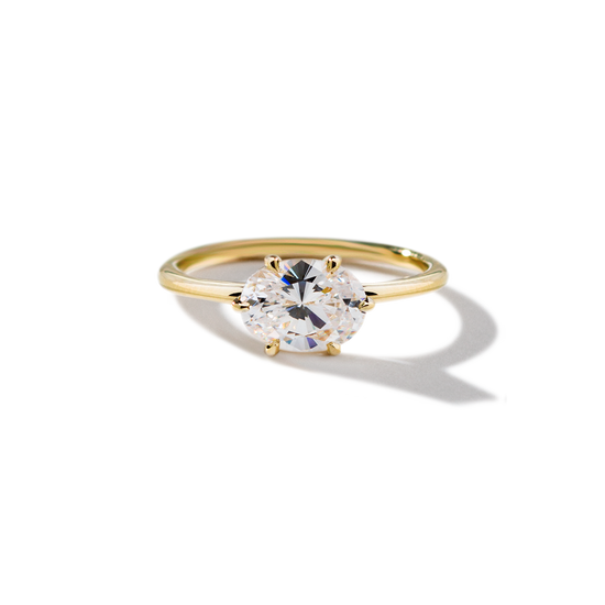 Sylvia - East-West Engagement Ring