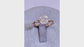 1.75tcw Cushion Cut Certified Twisted Band Solitaire