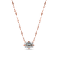 Emerald Cut Diamond Pendant